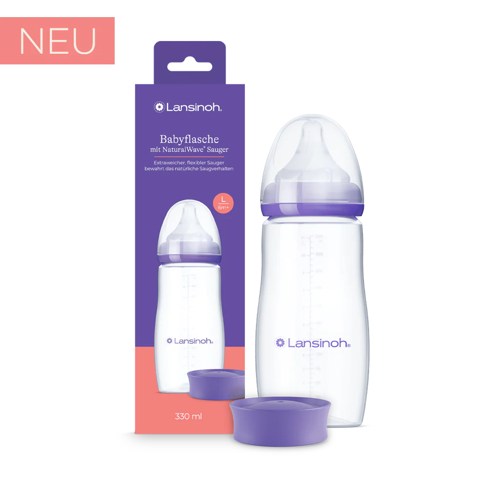 NEU: Babyflasche mit NaturalWave® Sauger L, 330ml