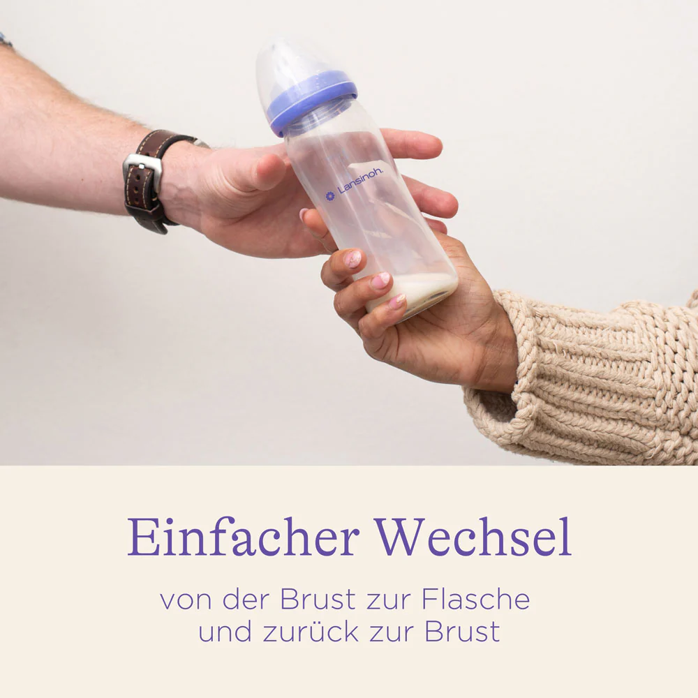 Glas-Babyflasche mit NaturalWave® Sauger 160 ml - Image 4