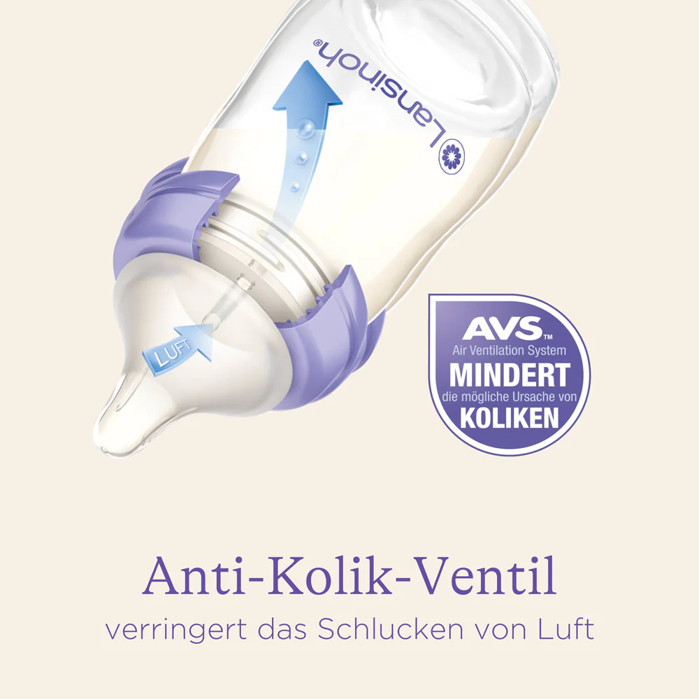 Glas-Babyflasche mit NaturalWave® Sauger 160 ml - Image 6