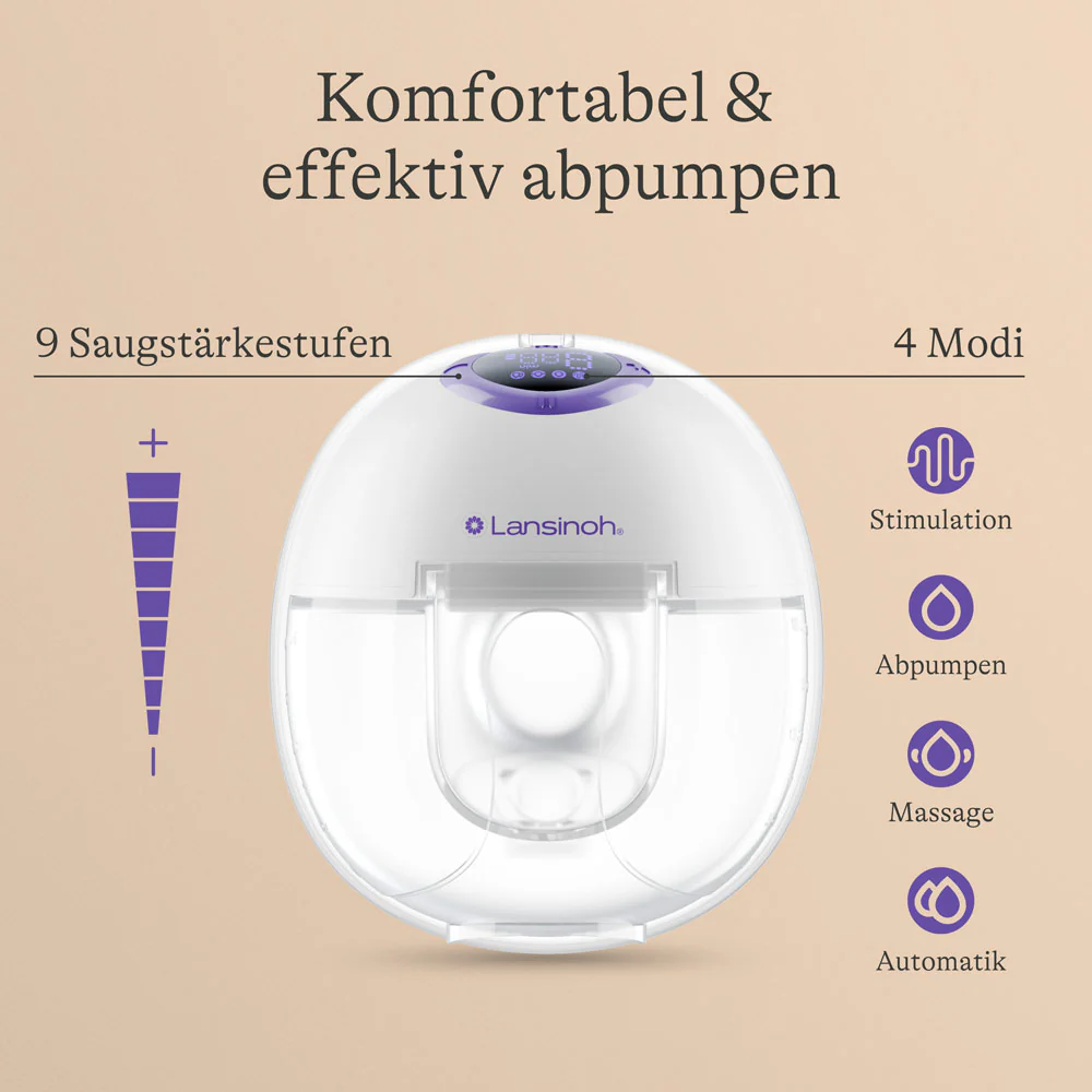 Lansinoh® Tragbare Doppelmilchpumpe - Image 6